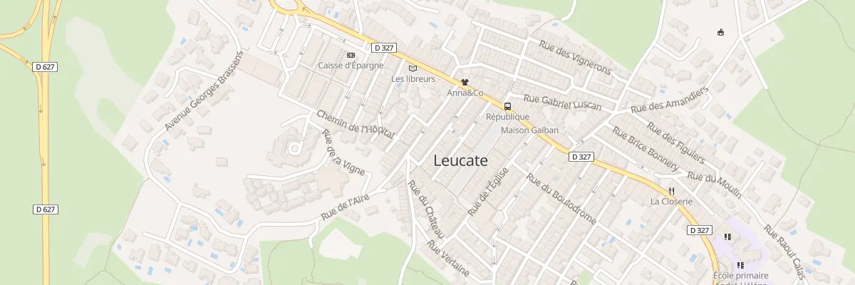 Plan du 34 Rue Barbacane à Leucate