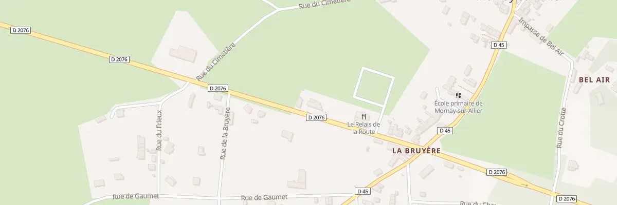 Plan du 132 Le Vieux Barin à Mornay-sur-Allier