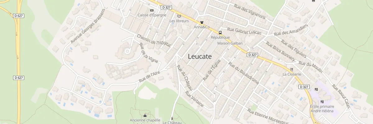 Plan du 42 Rue Emile Zola à Leucate