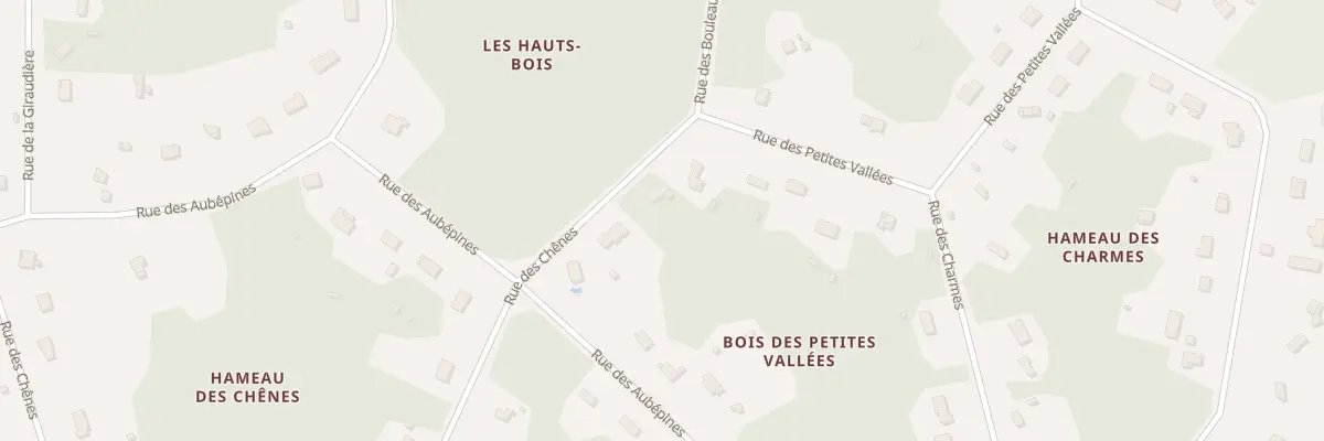 Plan du 872 Rue des Chênes à Saint-Hilaire-les-Andrésis