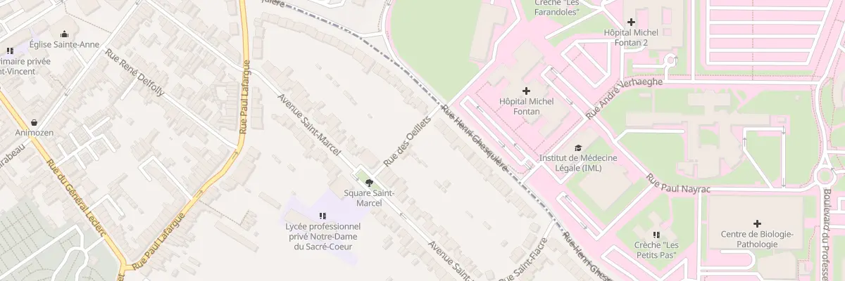 Plan du 32 Rue Henri Ghesquière à Loos