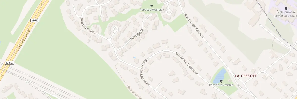 Plan du 45 Rue André Messager à Lambersart