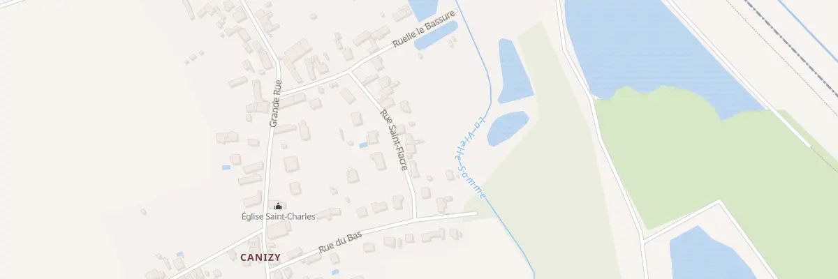 Plan du 12 Rue St Fiacre à Hombleux