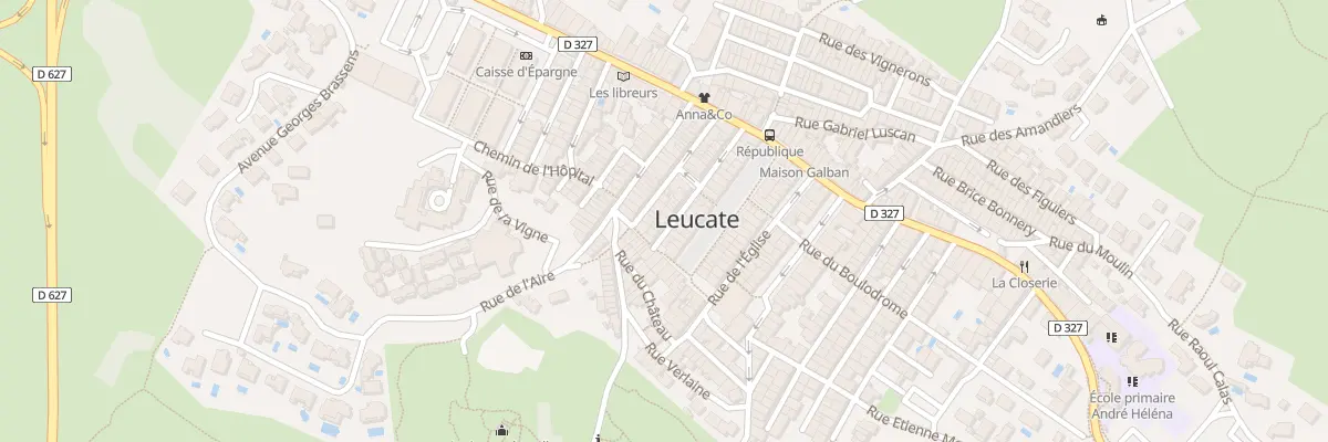 Plan du 36 Rue Emile Zola à Leucate