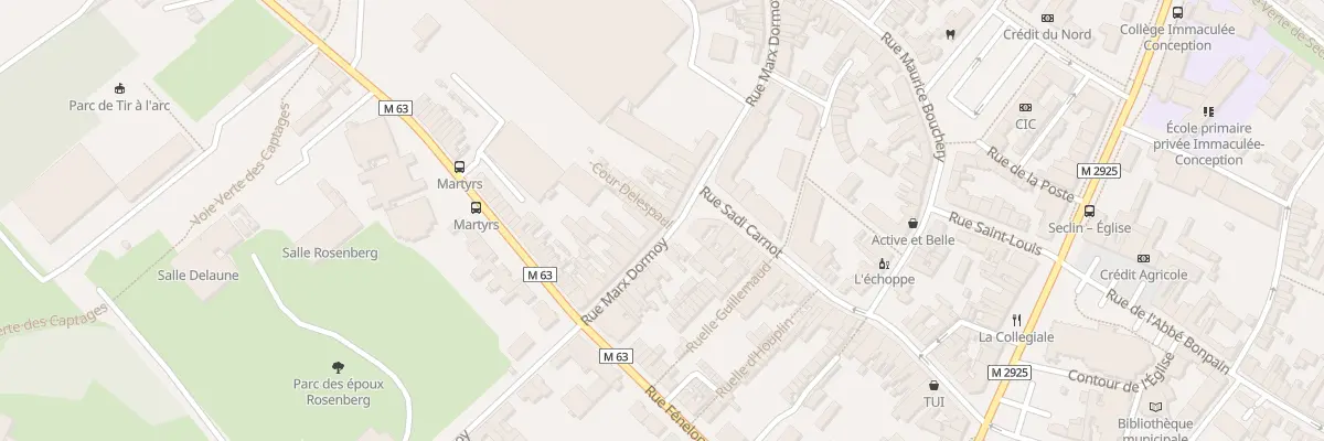 Plan du 34 Rue Marx Dormoy à Seclin