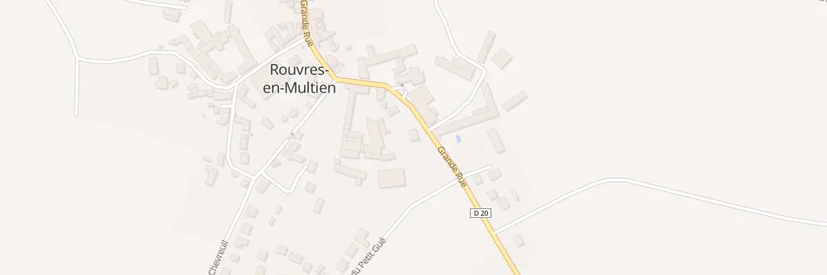 Plan du 19B Gr Grande Rue à Rouvres-en-Multien