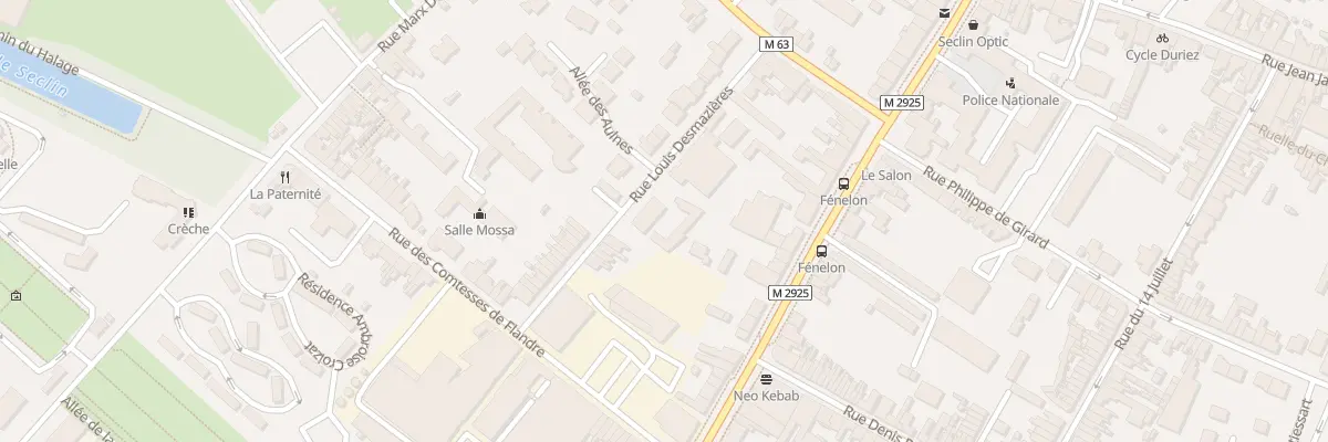 Plan du 3T Rue Desmazieres à Seclin