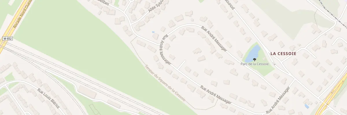 Plan du 34 Rue André Messager à Lambersart