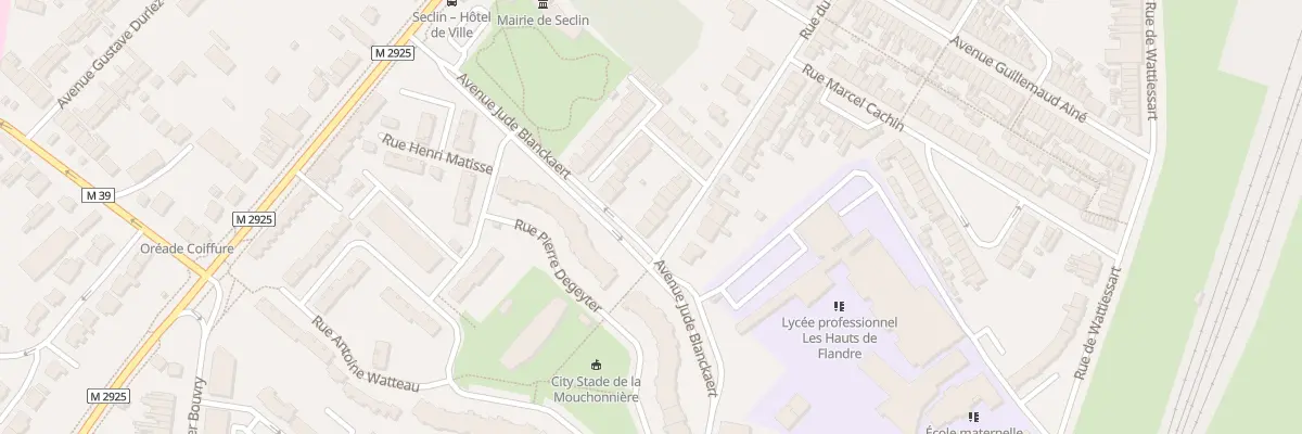 Plan du 138 Rue du Quatorze Juillet à Seclin