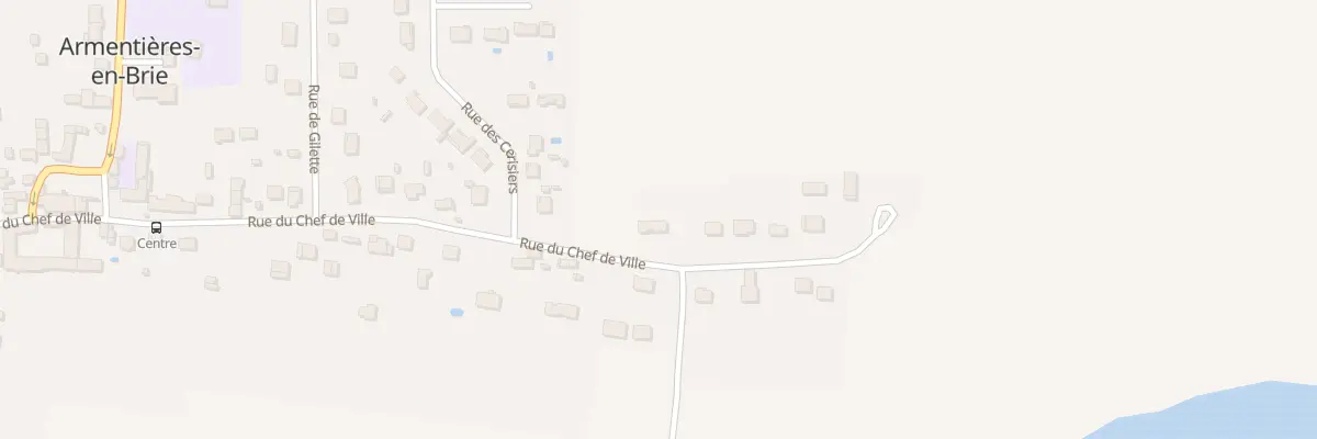 Plan du 41 Rue du Chef-de-ville à Armentières-en-Brie
