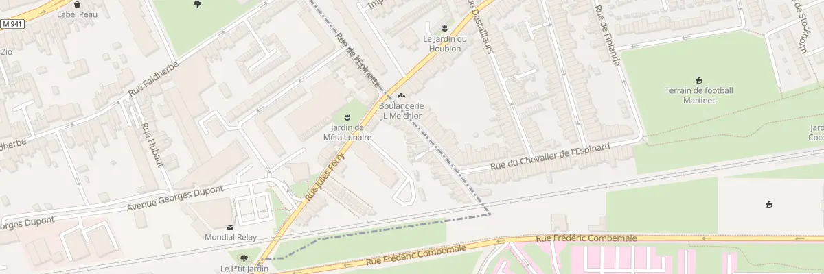 Plan du 46 Rue de l’Épinette à Loos