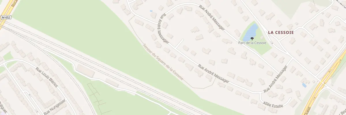 Plan du 33 Rue André Messager à Lambersart