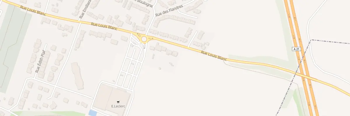 Plan du 80 Rue Louis Blanc à Courcelles-lès-Lens
