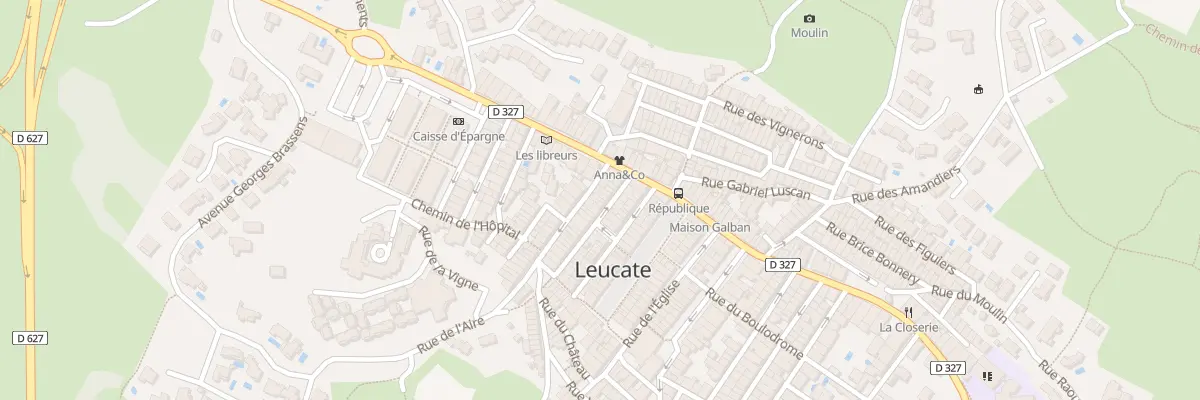Plan du 12 Rue Barbacane à Leucate