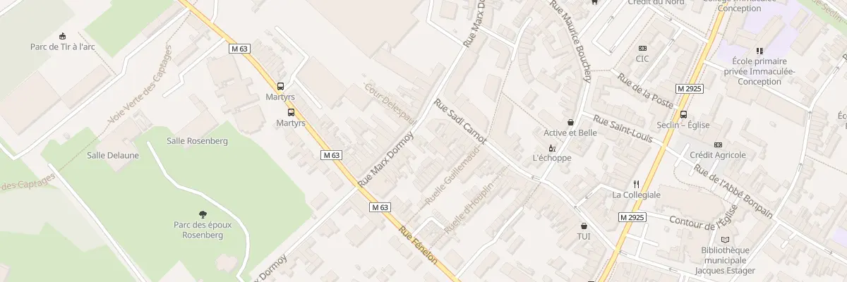 Plan du 35 Rue Marx Dormoy à Seclin