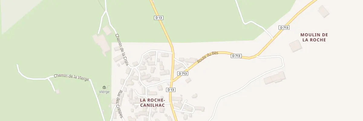 Plan du 5049 La Roche Canilhac à Saint-Rémy-de-Chaudes-Aigues