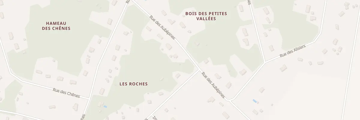 Plan du 744 Rue des Aubépines à Saint-Hilaire-les-Andrésis