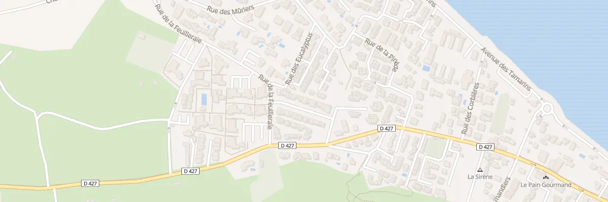 Plan du 13 Rue des Avocatiers à Leucate