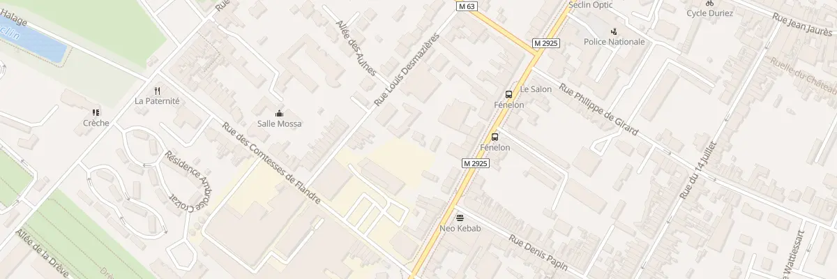 Plan du 40B Rue Roger Bouvry à Seclin