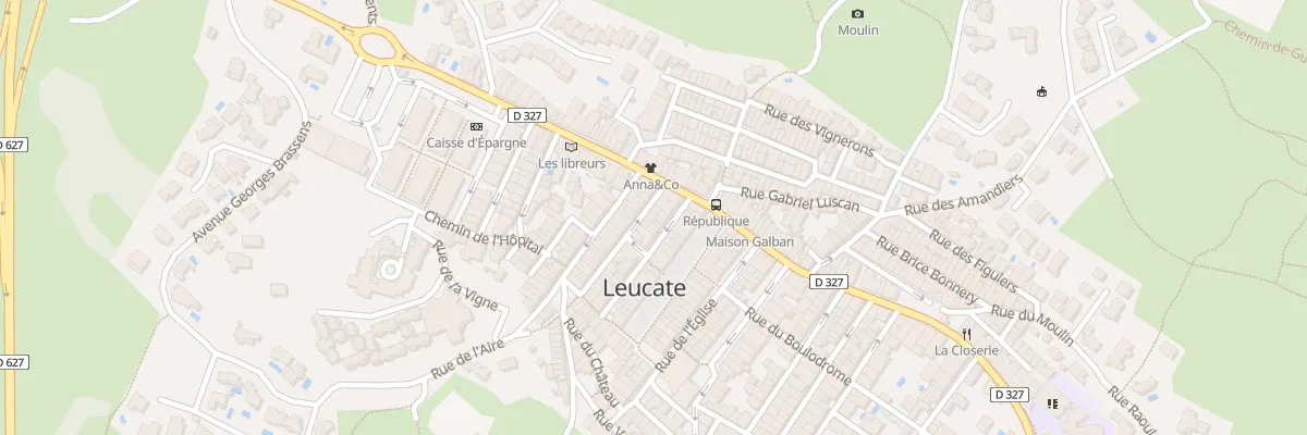 Plan du 5 Rue Barbacane à Leucate