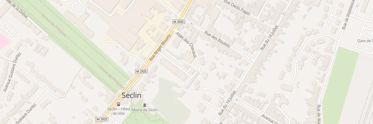 Plan du 79B Rue Roger Bouvry à Seclin