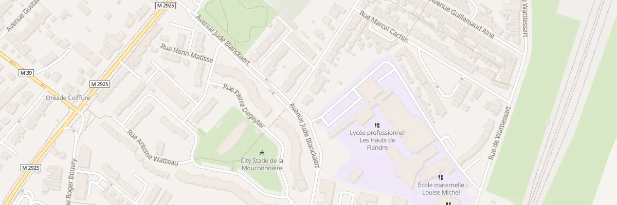 Plan du 197 Rue du Quatorze Juillet à Seclin