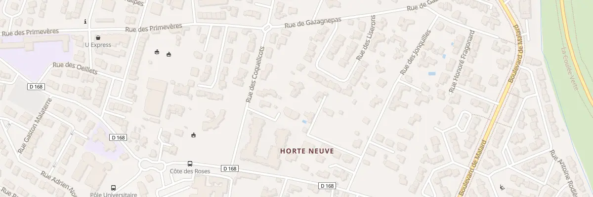 Plan du 2A Rue des Coquelicots à Narbonne