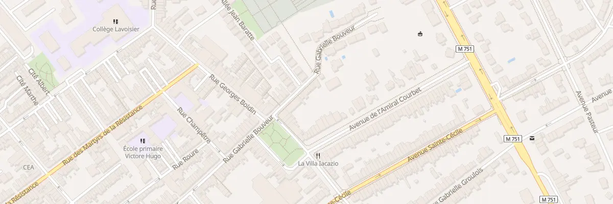 Plan du 108 Rue Gabrielle Bouveur à Lambersart