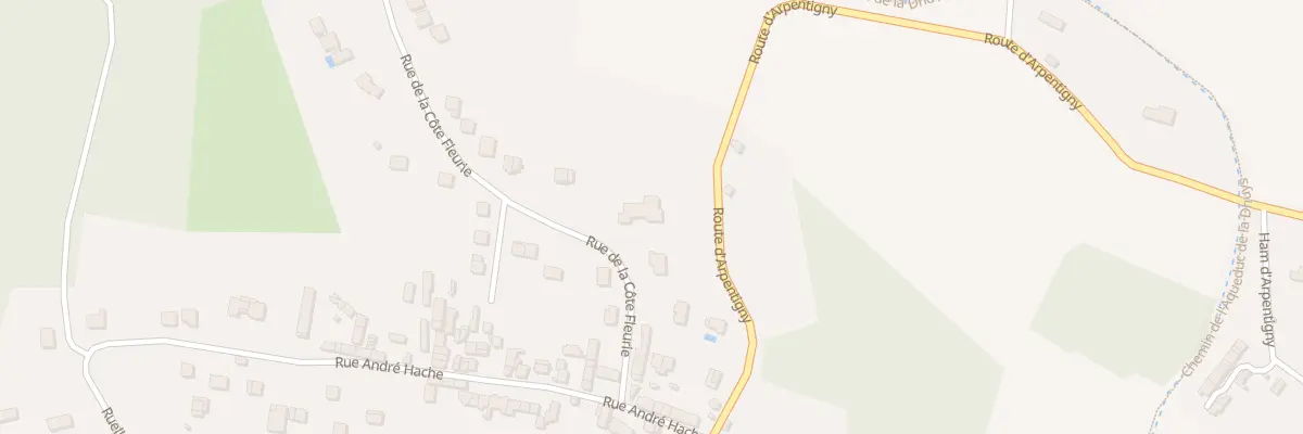 Plan du 43 Rue de la Côte Fleurie à Saint-Jean-les-Deux-Jumeaux