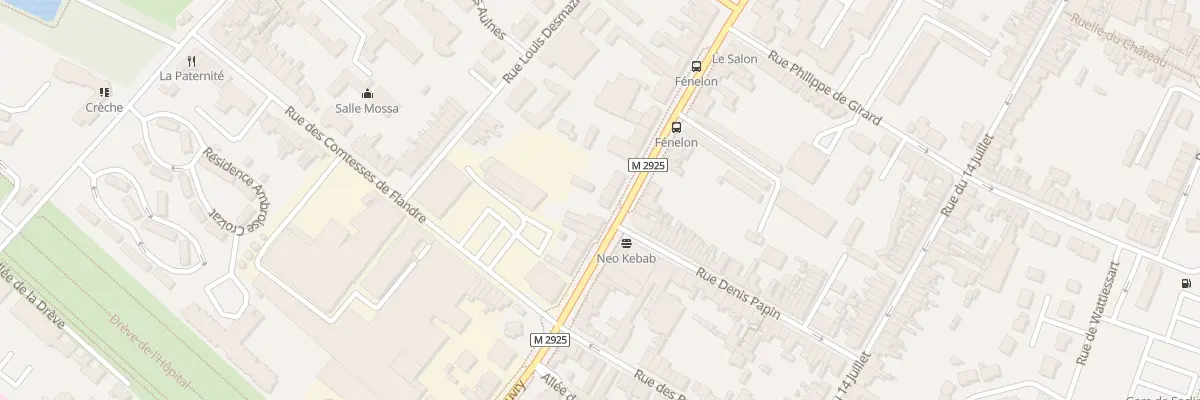 Plan du 44 Rue Roger Bouvry à Seclin
