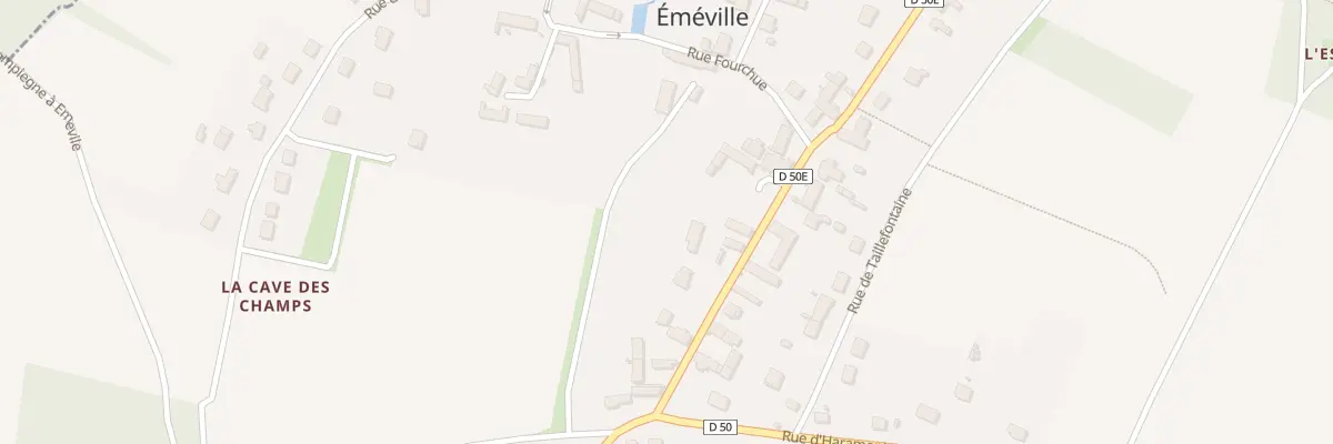 Plan du 3 Pl de l’Église à Éméville