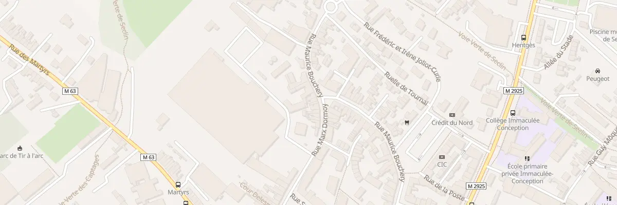 Plan du 53 Rue Maurice Bouchery à Seclin