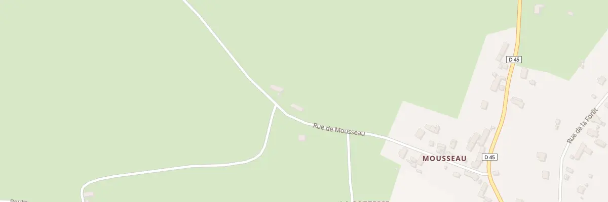 Plan du 21 Rue de Mousseau à Mornay-sur-Allier