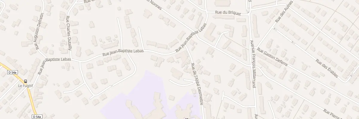 Plan du 452 Rue Jean Baptiste Lebas à Ostricourt