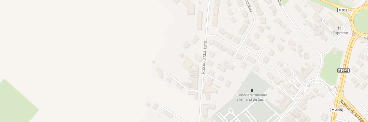 Plan du 309 Rue du Huit Mai 1945 à Seclin