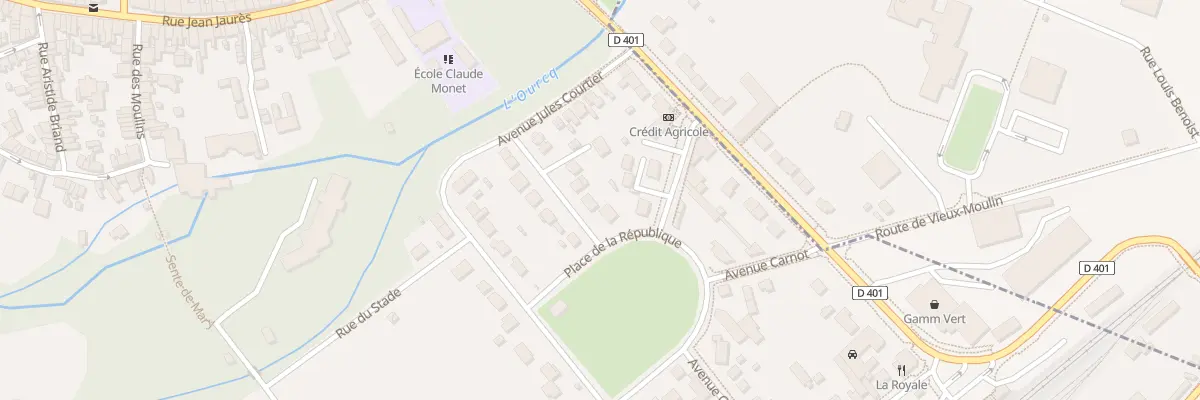 Plan du 9 Av Foch à Lizy-sur-Ourcq