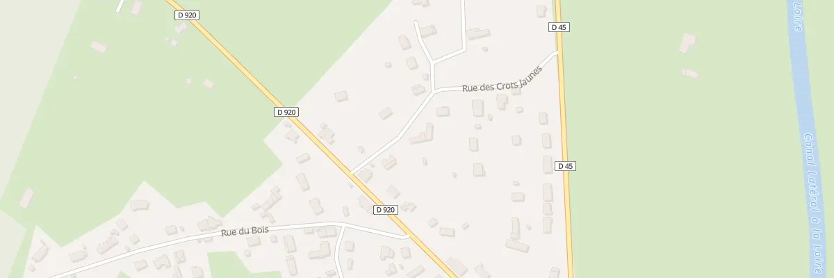 Plan du 3 Rue des Crots Jaunes à Cours-les-Barres