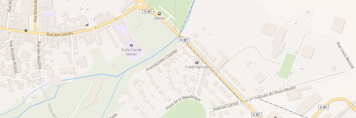 Plan du 3 Av Jules Courtier à Lizy-sur-Ourcq