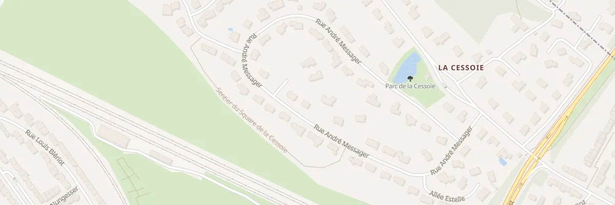 Plan du 28 Rue André Messager à Lambersart