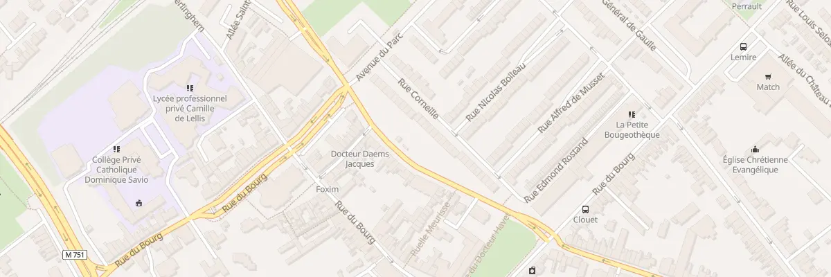 Plan du 26 Rue Corneille à Lambersart