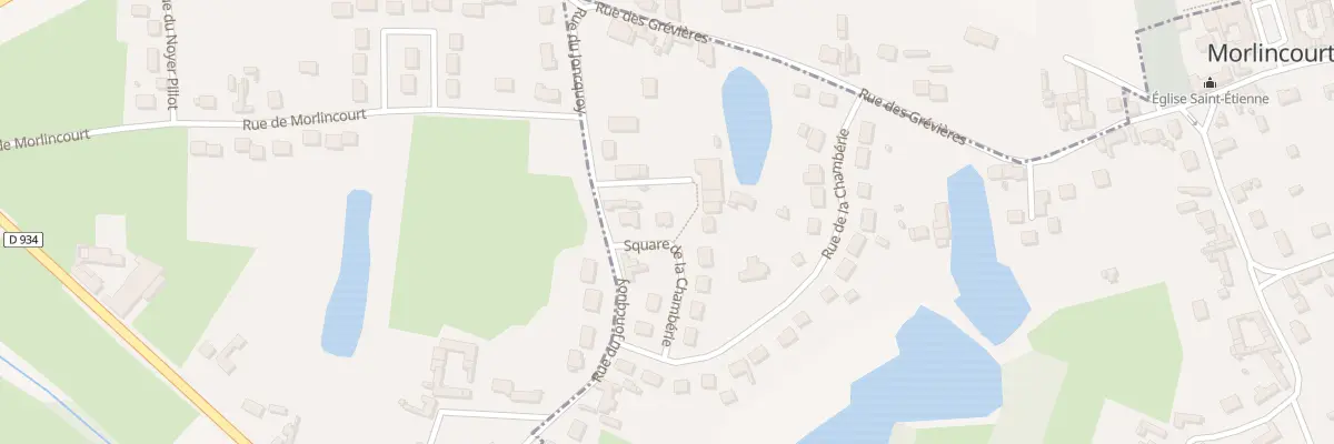Plan du 33 Sq de la Chambérie à Morlincourt