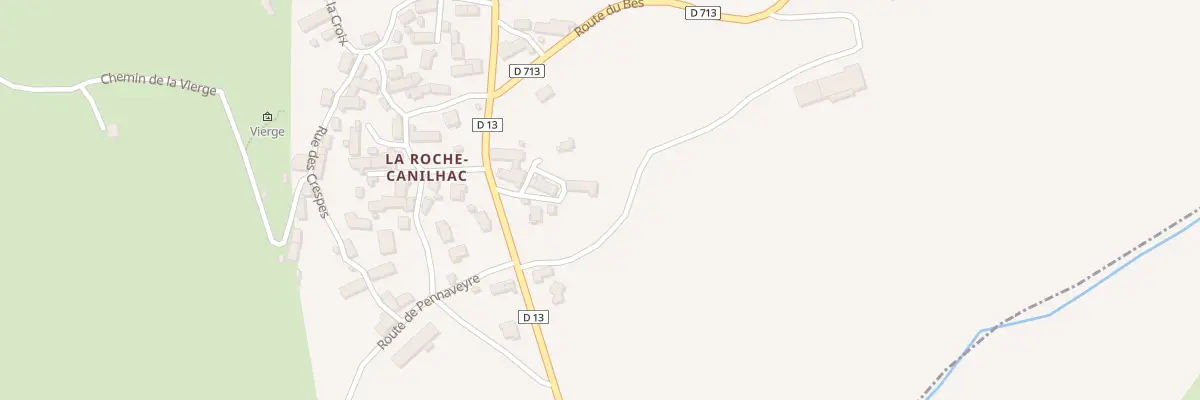 Plan du 5056 La Roche Canilhac à Saint-Rémy-de-Chaudes-Aigues