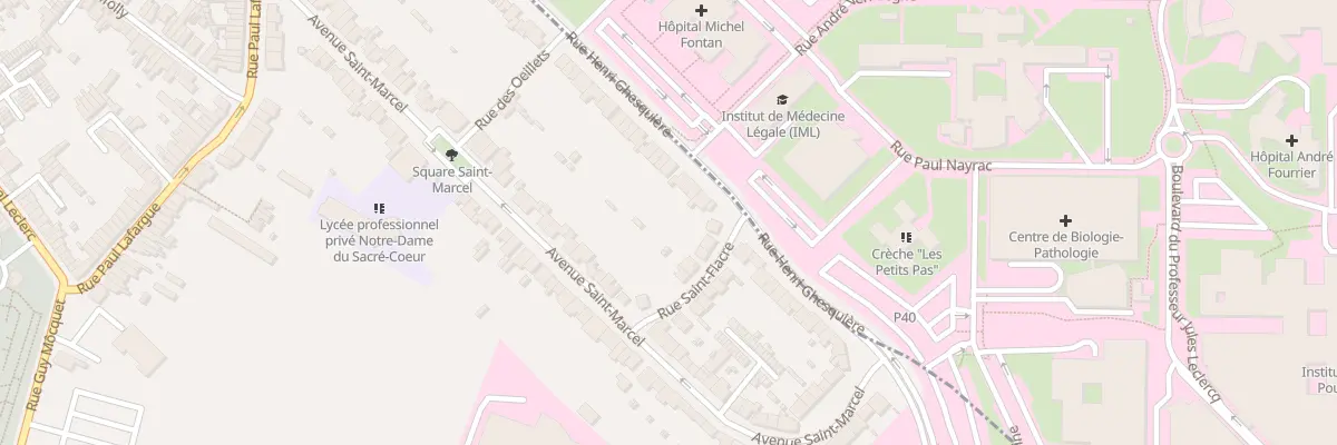Plan du 64 Rue Henri Ghesquière à Loos