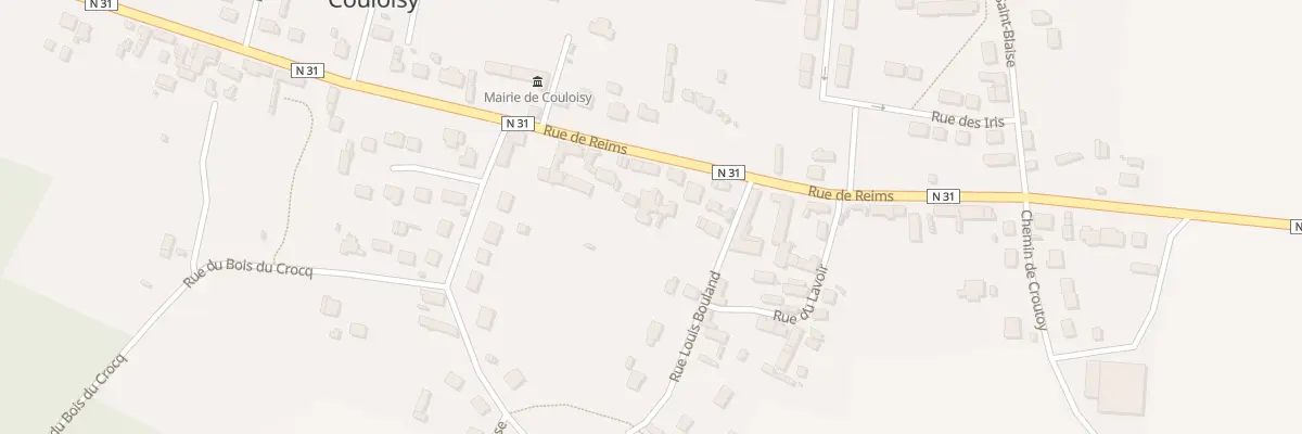Plan du 69 Rue de Reims à Couloisy