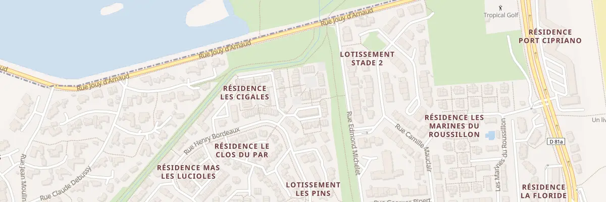 Plan du 9064 Res Les Cigalines à Saint-Cyprien