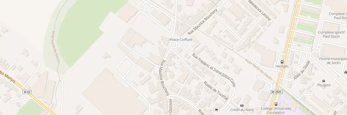 Plan du 108 Rue Maurice Bouchery à Seclin