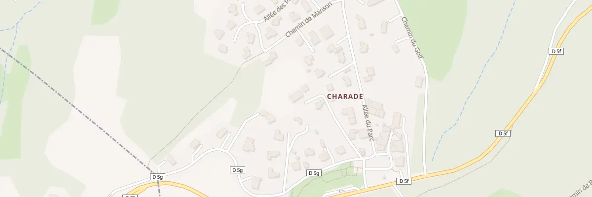 Plan du 8 Imp de la Fontaine Charade à Royat