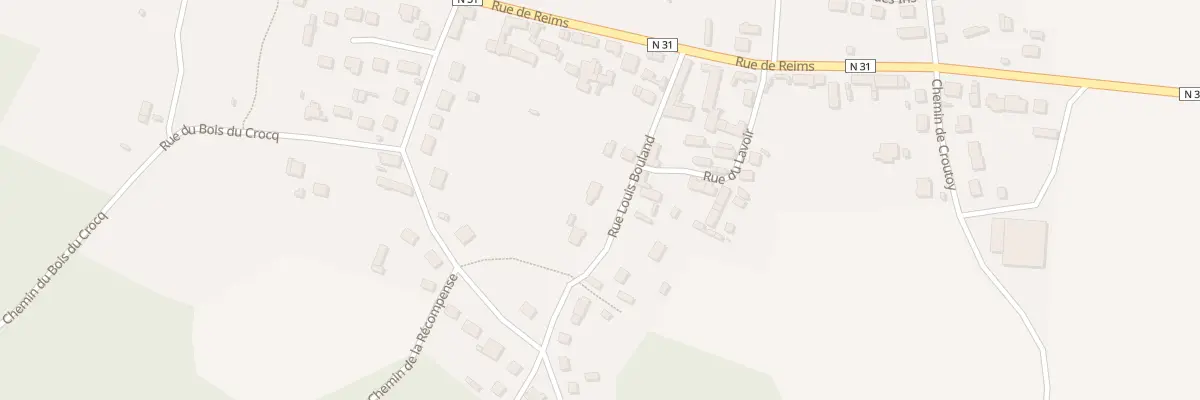 Plan du 5 Rue Louis Bouland à Couloisy