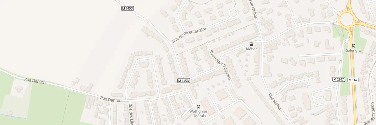 Plan du 90 Rue Sadi Carnot à Wattignies
