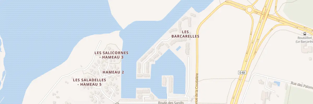 Plan du 9001 Res Les Barcarelles au Barcarès